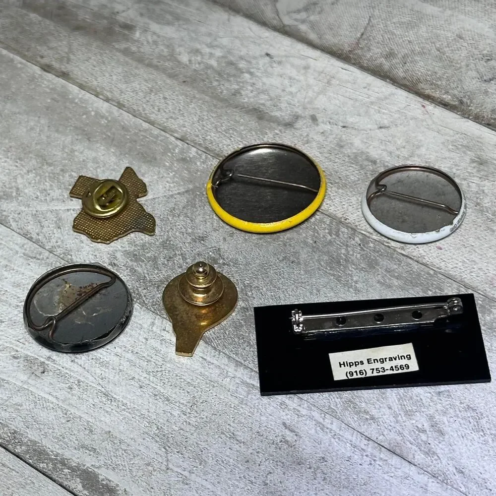 Unisex Vintage Small Pin Collection Mixed lot of 5